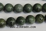 CDJ15 15.5 inches 12mm round Canadian jade beads wholesale