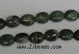 CDJ27 15.5 inches 8*10mm oval Canadian jade beads wholesale