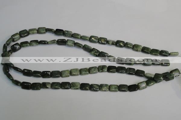 CDJ30 15.5 inches 8*10mm rectangle Canadian jade beads wholesale