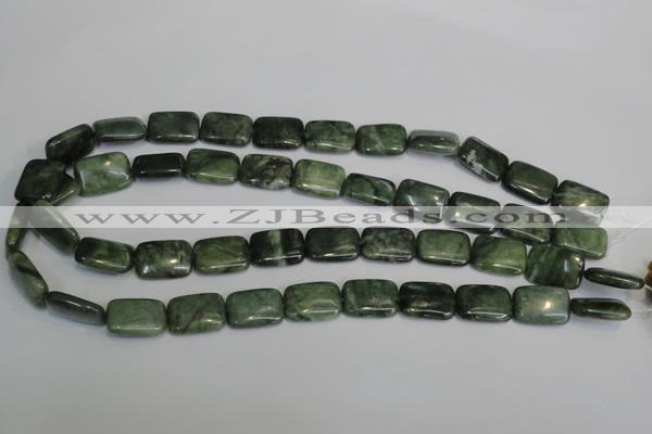 CDJ31 15.5 inches 13*18mm rectangle Canadian jade beads wholesale