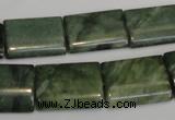 CDJ34 15.5 inches 13*18mm flat tube Canadian jade beads wholesale