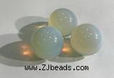 CDN1038 30mm round opal decorations wholesale