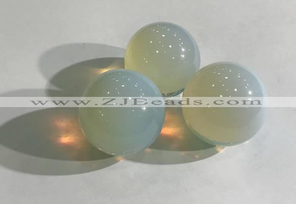 CDN1038 30mm round opal decorations wholesale