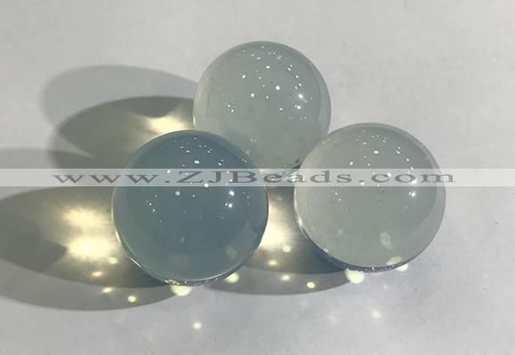 CDN1040 30mm round opal decorations wholesale