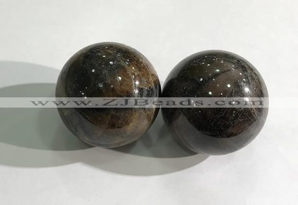 CDN1237 40mm round staurolite decorations wholesale