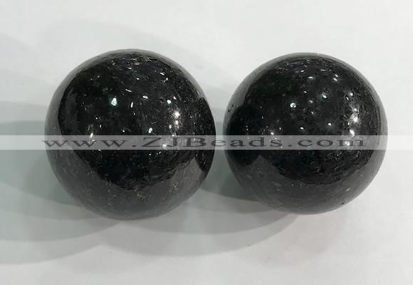 CDN1245 40mm round gemstone decorations wholesale
