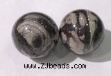 CDN1304 40mm round jasper decorations wholesale