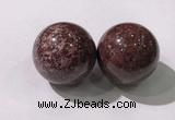 CDN1310 40mm round jasper decorations wholesale