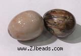 CDN1369 35*45mm egg-shaped agate decorations wholesale