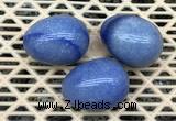 CDN321 30*40mm egg-shaped blue aventurine decorations wholesale