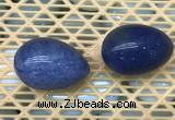 CDN336 35*50mm egg-shaped blue dumortierite decorations wholesale