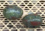 CDN355 35*50mm egg-shaped unakite decorations wholesale
