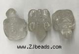 CDN430 28*45*22mm turtle white crystal decorations wholesale