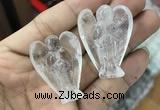 CDN470 30*40mm angel white crystal decorations wholesale