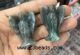 CDN475 30*40mm angel moss agate decorations wholesale