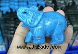 CDN513 33*65*45mm elephant imitation turquoise decorations wholesale