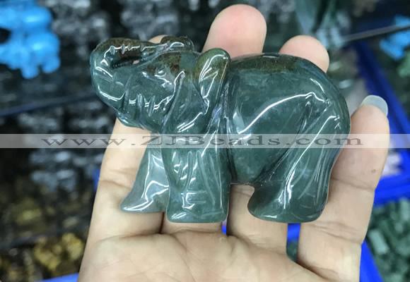 CDN515 33*65*45mm elephant agate decorations wholesale