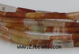 CDQ08 15.5 inches 4*13mm rectangle natural red quartz beads wholesale