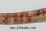 CDQ29 15.5 inches 2*4mm rondelle natural red quartz beads