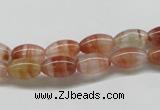 CDQ30 15.5 inches 6*10mm rice natural red quartz beads wholesale