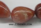 CDQ40 15.5 inches 22*30mm teardrop natural red quartz beads