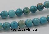 CDS02 16 inches 8mm round dyed serpentine jasper beads wholesale