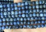 CDU367 15.5 inches 6mm round dumortierite gemstone beads