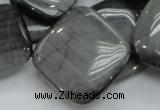 CEE18 15.5 inches 30*30mm diamond eagle eye jasper beads wholesale