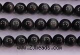 CEE501 15.5 inches 6mm round AAA grade green eagle eye jasper beads