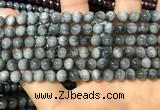 CEE515 15.5 inches 6mm round eagle eye jasper beads wholesale