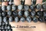 CEE545 15.5 inches 14mm round eagle eye jasper gemstone beads