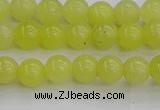 CEJ201 15.5 inches 6mm round lemon jade beads wholesale