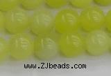 CEJ202 15.5 inches 8mm round lemon jade beads wholesale