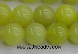 CEJ203 15.5 inches 10mm round lemon jade beads wholesale