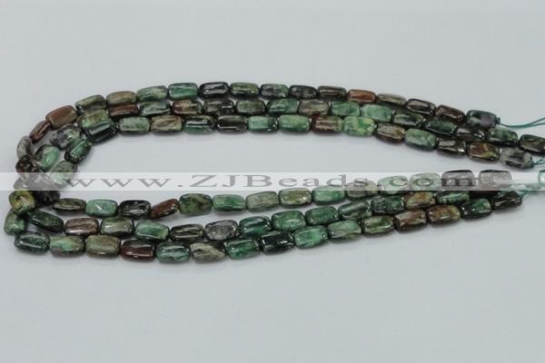 CEM17 15.5 inches 8*12mm rectangle emerald gemstone beads wholesale