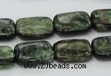 CEM19 15.5 inches 13*18mm rectangle emerald gemstone beads wholesale