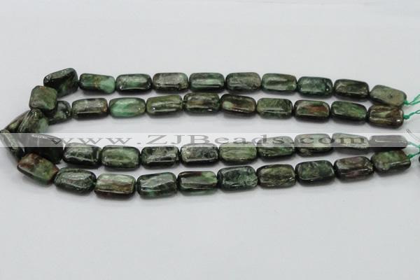 CEM19 15.5 inches 13*18mm rectangle emerald gemstone beads wholesale