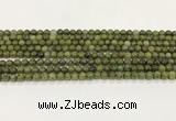 CEP200 15.5 inches 4mm round epidote gemstone beads wholesale