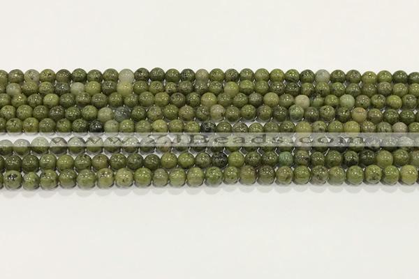 CEP201 15.5 inches 6mm round epidote gemstone beads wholesale