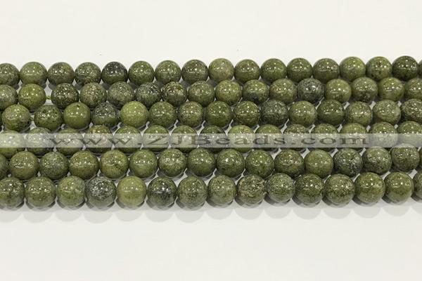 CEP203 15.5 inches 10mm round epidote gemstone beads wholesale
