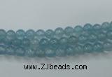 CEQ01 15.5 inches 4mm round blue sponge quartz beads wholesale