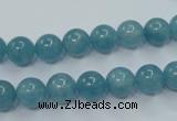 CEQ03 15.5 inches 8mm round blue sponge quartz beads wholesale