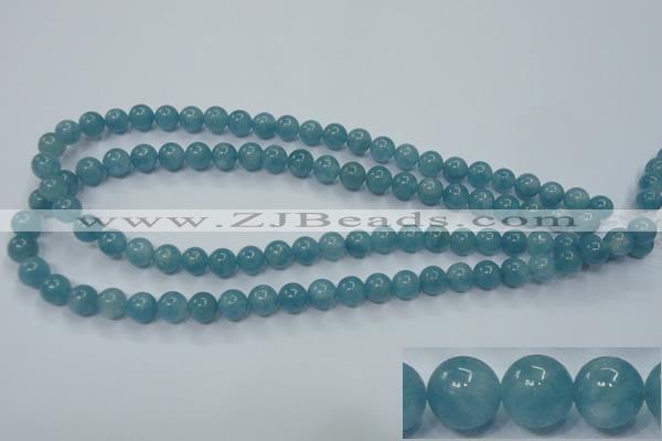 CEQ03 15.5 inches 8mm round blue sponge quartz beads wholesale