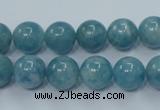 CEQ04 15.5 inches 10mm round blue sponge quartz beads wholesale