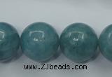 CEQ08 15.5 inches 18mm round blue sponge quartz beads wholesale