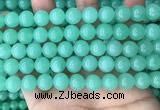 CEQ303 15.5 inches 10mm round green sponge quartz beads