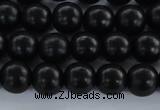 CEY02 15.5 inches 6mm round black ebony wood beads wholesale