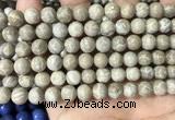 CFC332 15.5 inches 8mm round fossil coral beads wholesale