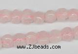 CFG58 15.5 inches 8*10mm carved pig-shaped rose quartz beads