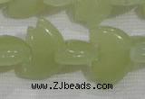 CFG801 12.5 inches 14*18mm carved animal New jade beads